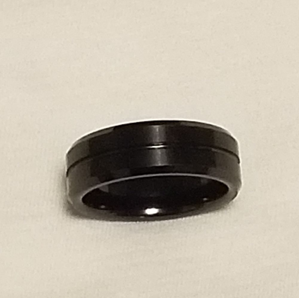 Tungsten Black Wedding Band